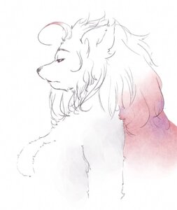 Rating: Safe Score: 0 Tags: anthro breasts canid canine e621 featureless_breasts female fur hair half-closed_eyes kemono mammal narrowed_eyes nude restricted_palette simple_background sindoll solo white_background User: bunchy7s