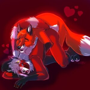 Rating: Explicit Score: 0 Tags: 1:1 ailurid all_fours anthro ass_up blush breasts canid canine digital_media_(artwork) dipstick_tail doggystyle duo e621 eyes_closed eyewear female female_penetrated fox from_behind_position goggles heart_symbol ifus kneeling lucifur lying male male/female male_penetrating male_penetrating_female mammal markings nude on_front penetration red_panda red_theme sex side_boob tail tail_markings User: bunchy7s