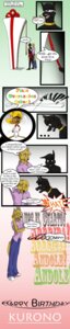 Rating: Safe Score: 0 Tags: 2010 absurd_res angry anthro birthday blood bodily_fluids canid canine clothed clothing comic dialogue e621 easyspark easyspark_(character) energetic english_text gift group hi_res long_image looney_tunes male mammal mexican mouse murid murine nosebleed rodent shocked speedy_gonzales tail tall_image text toony warner_brothers User: bunchy7s