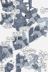 Rating: Explicit Score: 0 Tags: argon_vile armband balls bandanna_on_forehead bdsm black_armband black_kerchief blindfold bondage bound charmeleon comic dialogue dominant dominant_male duo e621 english_text erection fellatio fire flaming_tail generation_1_pokemon gengar genitals handjob heart_symbol humanoid_genitalia humanoid_penis kerchief male male/male male_penetrated male_penetrating male_penetrating_male monochrome multiple_scenes nintendo oral oral_penetration penetration penile penis pokemon pokemon_(species) sex submissive submissive_male tail text traditional_media_(artwork) User: bunchy7s