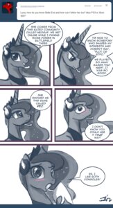 Rating: Safe Score: 0 Tags: blush comic dialogue e621 electronics english_text equid equine female feral friendship_is_magic hair hasbro headgear headphones headset horn john_joseco looking_at_viewer mammal my_little_pony mythological_creature mythological_equine mythology princess_luna_(mlp) solo text tumblr unicorn User: bunchy7s Rating: Safe Score: 0 Tags: blush comic dialogue e621 electronics english_text equid equine female feral friendship_is_magic hair hasbro headgear headphones headset horn john_joseco looking_at_viewer mammal my_little_pony mythological_creature mythological_equine mythology princess_luna_(mlp) solo text tumblr unicorn User: bunchy7s