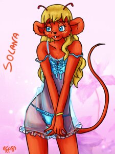 Rating: Safe Score: 0 Tags: 3:4 anthro biker_mice_from_mars blonde_hair blue_eyes bra clothing e621 female hair house_mouse long_hair mammal mayapatch mouse murid murine panties ribbons rodent shy solana solo translucent translucent_clothing underwear User: bunchy7s