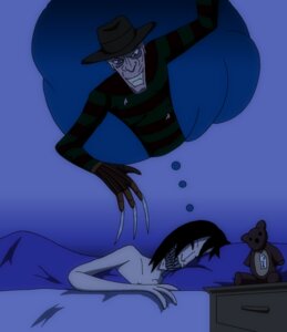 Rating: Explicit Score: 0 Tags: 2d aragen araghenxd female freddy_krueger male mileena mortal_kombat nightmare_on_elm_street rule34 sleeping_naked sleeping_nude User: bunchy7s