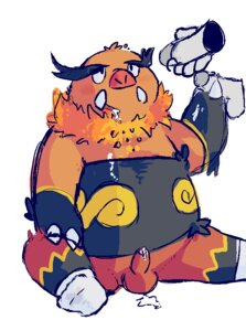 Rating: Explicit Score: 0 Tags: anthro bodily_fluids cum cum_in_mouth cum_inside cum_on_penis cum_on_tongue disembodied_hand disembodied_penis e621 emboar erection fire flaming_hair flaming_mane generation_5_pokemon genital_fluids genitals group group_sex handjob humanoid_genitalia humanoid_penis kernelewdies male male/male mammal nintendo penile penis pokemon pokemon_(species) pseudo_hair pseudo_mane sex simple_background slightly_chubby solo_focus suine threesome tongue trio white_background User: bunchy7s