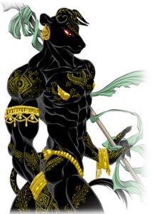 Rating: Questionable Score: 0 Tags: black_body bovid bovine cattle e621 ear_piercing hisoka_(artist) jewelry kemono male mammal melee_weapon muscular muscular_male piercing polearm ribbons simple_background solo staff tail tattoo weapon white_background wristband User: bunchy7s