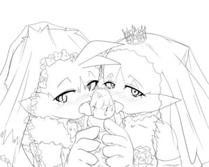 Rating: Explicit Score: 0 Tags: 5:4 anthro bandai_namco blush bodily_fluids clothing collaborative collaborative_fellatio collaborative_oral collaborative_sex cum domestic_cat dress e621 erection felid feline felis fellatio genital_fluids genitals group hi_res husband_and_husband king_of_sorrow klonoa klonoa_(series) licking male male/male male_penetrated male_penetrating male_penetrating_male mammal married_throuple monochrome oral penetration penile penis penis_lick sex shaolin_bones simple_background tears tongue tongue_out wedding wedding_dress white_background User: bunchy7s