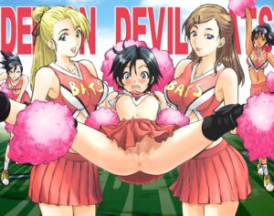 Rating: Explicit Score: 0 Tags: 5girls ankle_socks anklehighs anus arms_behind_back assisted_exposure blush censored cheerleader dark_skin embarrassed embarrassed_nude_female enf eyeshield_21 female female_only football_(american) forced_exposure forced_presentation hair_ornament hairclip konkitto mosaic_censoring multiple_females multiple_girls navel nipples pom_poms pussy rule34 socks splits sports sports_uniform spread_legs taki_suzuna white_socks User: bunchy7s