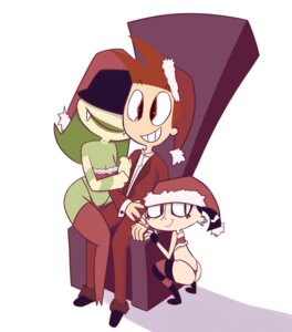 Rating: Questionable Score: 0 Tags: 1boy 2girls alien_girl ass black_eyes black_hair brad_carbunkle breasts brown_eyes christmas christmas_hat christmas_outfit cleavage ear_piercing earrings female fish_girl green_hair green_skin long_hair long_socks male my_life_as_a_teenage_robot nickelodeon orange_hair rule34 santa_hat smooth_skin tagme tammy_(mlaatr) thegalen thighhighs thong tiff_crust twintails underwear User: bunchy7s
