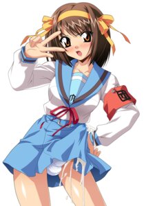 Rating: Explicit Score: 0 Tags: 1futa 2d angry angry_expression angry_face blank_background blue_skirt blush bob_cut breasts brown-haired_futa brown_eyes brown_hair clothed_futa clothing cum cum_through_clothes cum_through_panties cum_through_skirt digital_drawing_(artwork) digital_media_(artwork) female futa_only futa_schoolgirl futanari hair_ribbon hand_on_own_hip intersex medium-haired_futa medium_hair orange_eyes panties peace_sign penis penis_in_panties rule34 school_uniform schoolgirl serafuku simple_background skirt small_breasts solo solo_futa studio_sunadokei suzumiya_haruhi suzumiya_haruhi_no_yuuutsu tagme white_background white_panties yellow_ribbon User: bunchy7s