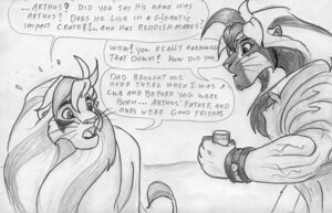 Rating: Safe Score: 0 Tags: 2008 comic dialogue e621 english_text felid greyscale hinduism leovictor lion male mammal monochrome pantherine religion shaded sketch sykur tail tail_tuft text tuft User: bunchy7s