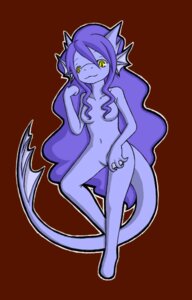 Rating: Questionable Score: 0 Tags: 4_fingers aquatic barefoot blue_body breasts brown_background cel_shading dragon e621 ear_fins feet female fin fingers fish hair horn long_hair looking_at_viewer membrane_(anatomy) mohumohu mythological_creature mythological_scalie mythology non-mammal_breasts nude outline pupils purple_hair scalie shaded simple_background slit_pupils solo tail webbed_hands yellow_eyes User: bunchy7s