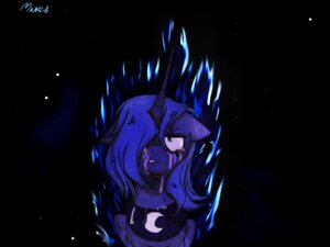 Rating: Safe Score: 0 Tags: 2013 4:3 blue_body blue_feathers blue_fur blue_hair bodily_fluids e621 equid equine feathered_wings feathers female feral friendship_is_magic fur hair hasbro horn mammal my_little_pony mythological_creature mythological_equine mythology night princess_luna_(mlp) purplepassion3 solo star tears winged_unicorn wings User: bunchy7s