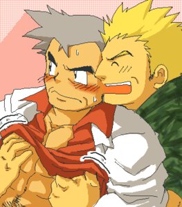 Rating: Explicit Score: 0 Tags: 2boys abs blonde_hair blush clothes color gay grey_hair hair human human_only lt_surge male male_only multiple_males pokemon professor_oak pubic_hair rule34 yaoi User: bunchy7s