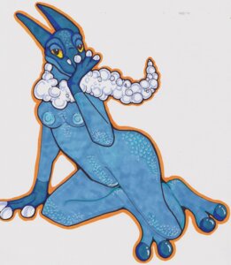 Rating: Explicit Score: 0 Tags: 2_toes 3_fingers amphibian anthro anthrofied bald barefoot biped black_eyes blue_body blue_nose blue_skin breasts butt e621 feet female fingers frogadier fur generation_6_pokemon genitals glistening happy looking_at_viewer nintendo nipples non-mammal_breasts non-mammal_nipples nude pokemon pokemon_(species) pokemorph shadow simple_background sitting smile solo talakestreal toes vulva white_body white_eyes white_fur yellow_background yellow_sclera User: bunchy7s
