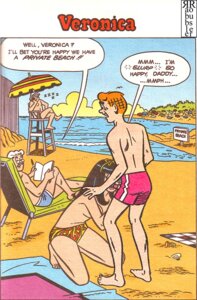 Rating: Explicit Score: 0 Tags: archie_andrews archie_comics beach black_hair breasts fellatio female hair hiram_lodge oral rabblerouser rule34 topless veronica_lodge User: bunchy7s