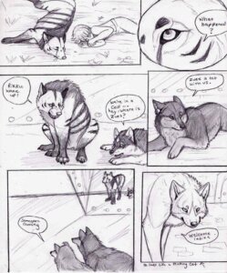 Rating: Safe Score: 0 Tags: ambiguous_gender canid canine canis comic coop_(wrng) dialogue digitigrade e621 english_text feral graphite_(artwork) greyscale group human male mammal monochrome natsume_(wrng) natsumewolf oz_(wrng) quadruped rikku text traditional_media_(artwork) wolf wolf's_rain wolf's_rain_next_generation User: bunchy7s