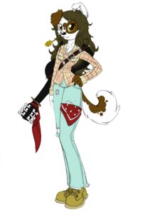 Rating: Safe Score: 0 Tags: acoustic_guitar anthro bottomwear brown_eyes brown_hair canid canine canis clothing denim denim_bottomwear denim_clothing domestic_dog e621 female guitar hair hi_res jeans mammal musical_instrument pants plucked_string_instrument simple_background solo string_instrument titi User: bunchy7s