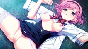 Rating: Explicit Score: 0 Tags: 2011 8bit_(studio) bow breasts censored champion_red_ichigo clothing female frontwing fumio game_cg grass grisaia_(series) grisaia_no_kajitsu komine_sachi medium_breasts nipples official_art pink_hair pussy rule34 school_uniform_(mihama_private_academy) short_hair stockings User: bunchy7s