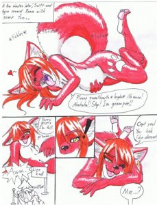 Rating: Questionable Score: 0 Tags: anthro aquavore35 black_nose canid canine comic dialogue dipstick_tail dragon e621 english_text extreme_size_difference footprint fox fur heart_symbol male mammal markings mini mythological_creature mythological_scalie mythology open_mouth pawprint red_body red_fur scalie size_difference spikes tail tail_markings text tongue vore white_body white_fur wings User: bunchy7s