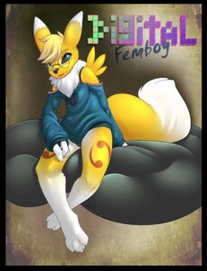 Rating: Safe Score: 0 Tags: 3_toes anthro bandai_namco barefoot black_sclera canid canine claws digimon digimon_(species) dipstick_tail e621 eyewear feet femboy finger_claws fur glasses hi_res lexi_(quadra) male mammal markings mokabur paws renamon solo tail tail_markings toe_claws toes white_body white_fur yellow_body yellow_fur User: bunchy7s