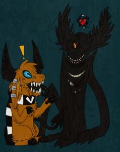 Rating: Safe Score: 0 Tags: ambiguous_gender bovid caprine caprine_demon cosmic_horror creepypasta deity demon demon_humanoid duo e621 feral goat_demon horn horned_humanoid humanoid lovecraftian_(genre) madness mammal monster monstrous_humanoid vonderdevil zalgo_(creepypasta) User: bunchy7s