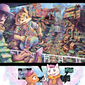 Rating: Safe Score: 0 Tags: amazing_background anthro artist baseball_cap brush canid canine city clothing colorful_theme detailed detailed_background e621 fangs group hat headgear headwear lagomorph leporid male mammal open_mouth paintbrush pictographics rabbit railing rokuyon scarf scenery_porn stylus tail teeth text toony User: bunchy7s