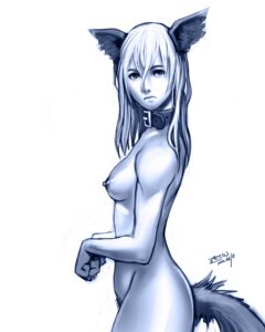 Rating: Explicit Score: 0 Tags: animal_ear breasts collar dog_girl female long_hair monochrome nude original pubic_hair rule34 saejin_oh tail User: bunchy7s