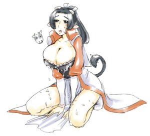 Rating: Explicit Score: 0 Tags: beige_skin black_hair cleavage clothes color cum female female_only hair kanetsugu_naoe kneeling open_eyes open_mouth rule34 rule_63 sengoku_musou simple_background solo tail white_background User: bunchy7s