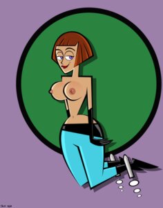 Rating: Explicit Score: 0 Tags: boots breasts danny_phantom female female_only gloves human kneeling madeline_fenton pointy_chin rule34 solo tagme tasmith toony topless User: bunchy7s