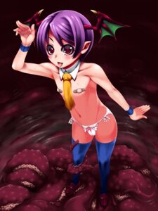 Rating: Explicit Score: 0 Tags: bandaid bandaids_on_nipples darkstalkers demon female flat_chest hachi_menou head_wings lilith_aensland panties pettanko purple_hair rule34 stockings succubus tagme User: bunchy7s