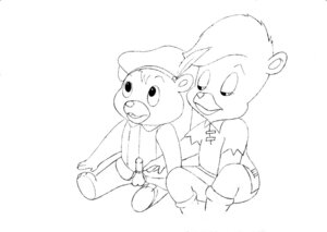 Rating: Explicit Score: 0 Tags: adventures_of_the_gummi_bears age_difference anthro balls bear cub cub_on_cub cubbi_gummi disney erection female female_cub fur hat male male_cub male_focus mammal monochrome penis rule34 straight sunni_gummi testicles ursine User: bunchy7s