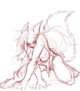 Rating: Explicit Score: 0 Tags: 2006 all_fours anthro big_breasts breasts canid canine clothing e621 female fur hanging_breasts mammal miranda_leigh monochrome nipples polyanthrope solo species_transformation spread_legs spreading tail torn_clothing transformation User: bunchy7s