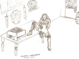 Rating: Explicit Score: 0 Tags: 1girls adventurequest adventurequest_worlds aqw aqworlds artix_entertainment background battle_on black_and_white clothed clothing dildo dildo_in_ass dragonfable female female_masturbation masturbation no_panties no_pants pencil_(artwork) rule34 sitting_on_table traditional_art traditional_media traditional_media_(artwork) valencia_surehunter white_floor User: bunchy7s