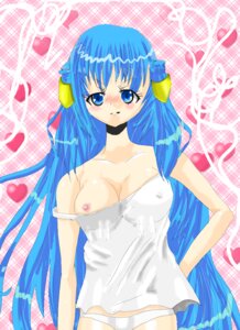 Rating: Explicit Score: 0 Tags: blue_hair blush breasts clothes color dawn_(pokemon) female female_only front_view hair human long_hair nipples nude pokemon rule34 solo tagme User: bunchy7s