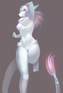 Rating: Explicit Score: 0 Tags: amber_eyes anthro bioluminescence biped blue_body blue_fur breasts cirri digital_media_(artwork) dragon e621 female fluffy fur genitals glowing hi_res kanel looking_at_viewer low-angle_view mythological_creature mythological_scalie mythology non-mammal_breasts nude on_one_leg portrait pose raised_arm scalie simple_background solo standing tail tail_tuft three-quarter_portrait tuft vulva white_body wide_hips User: bunchy7s