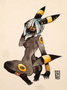Rating: Explicit Score: 0 Tags: anklet anthro anthrofied armband biped bracelet breasts e621 ear_piercing eeveelution female generation_2_pokemon genitals hair hi_res jewelry nintendo piercing pokemon pokemon_(species) pokemorph red_eyes ring screwella solo umbreon vulva white_hair wide_hips User: bunchy7s