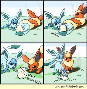 Rating: Safe Score: 0 Tags: ambiguous_gender canid canine comic e621 eeveelution egg feral flareon generation_1_pokemon generation_4_pokemon glaceon mammal nintendo pokemon pokemon_(species) pokemon_egg smoke tail unknown_artist vaporeon young User: bunchy7s