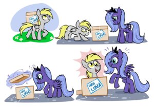 Rating: Safe Score: 0 Tags: blue_body blue_feathers box comic container cutie_mark derpy_hooves_(mlp) duo e621 equid equine feathered_wings feathers female feral friendship_is_magic grey_body grey_feathers hair hasbro horn in_box in_container mammal meme my_little_pony mythological_creature mythological_equine mythology pegasus princess_luna_(mlp) quadruped simple_background tail unknown_artist white_background winged_unicorn wings User: bunchy7s