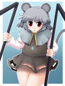 Rating: Explicit Score: 0 Tags: animal_ear female grey_hair jewelry mouse_ears mouse_tail nazrin pendant pussy red_eyes rule34 tail touhou User: bunchy7s