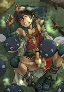 Rating: Explicit Score: 0 Tags: 1boy ambush boots bottomless censored crying cum cum_drip ebitendon erection fellatio forced fushigi_no_dungeon fuurai_no_shiren helpless licking lying male male_rape_victim malesub monster monster_on_male muscles on_back oral outdoors penis precum rape reverse_forced_oral rule34 shiren_the_wanderer spread_legs sword tear toned toned_male torakitchen torakitchen_(ebitendon) undressing watching weapon User: bunchy7s
