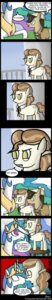 Rating: Safe Score: 0 Tags: absurd_res amber_eyes angry balcony brown_hair clothing comic crown cutie_mark dialogue e621 english_text equid equine eye_contact female feral friendship_is_magic furniture green_eyes group hair hasbro hat headgear headwear hi_res horn long_image looking_at_another male mammal multicolored_hair my_little_pony mythological_creature mythological_equine mythology princess princess_celestia_(mlp) purple_eyes quadruped royalty simple_background stool tail tall_image text unicorn vein ztoonlinkz User: bunchy7s