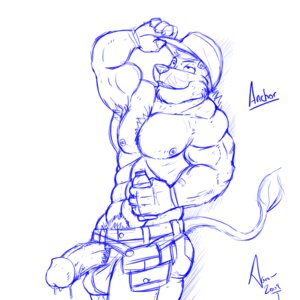 Rating: Explicit Score: 0 Tags: 1:1 2009 aaron_(artist) anthro armor armpit_hair balls biped blue_and_white bodily_fluids body_hair clothed clothing cum digital_drawing_(artwork) digital_media_(artwork) e621 erection fangs felid genital_fluids genitals headgear helmet humanoid_genitalia humanoid_penis lion male mammal monochrome muscular muscular_anthro muscular_male pantherine penis penis_poking_out penis_through_fly precum sketch solo standing tail teeth topless User: bunchy7s