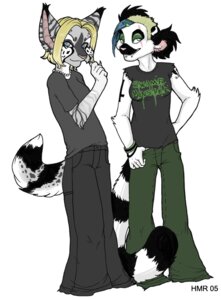 Rating: Safe Score: 0 Tags: 2005 alternative_fashion anthro blonde_hair bottomwear chelsea_hair_cut clothing duo e621 female glamfur goth hair lemur mammal pants primate ring-tailed_lemur shirt simple_background strepsirrhine tail tomboy topwear white_background zeriara zeriara_(character) User: bunchy7s Rating: Safe Score: 0 Tags: 2005 alternative_fashion anthro blonde_hair bottomwear chelsea_hair_cut clothing duo e621 female glamfur goth hair lemur mammal pants primate ring-tailed_lemur shirt simple_background strepsirrhine tail tomboy topwear white_background zeriara zeriara_(character) User: bunchy7s