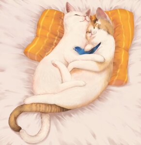 Rating: Safe Score: 0 Tags: ambiguous_gender avian b0b bed bedding bedding_background bird detailed domestic_cat duo_focus e621 eyes_closed felid feline felis feral furniture group lying mackerel_tabby mammal pawpads paws pillow quadruped sleeping tabby_cat tail trio User: bunchy7s Rating: Safe Score: 0 Tags: ambiguous_gender avian b0b bed bedding bedding_background bird detailed domestic_cat duo_focus e621 eyes_closed felid feline felis feral furniture group lying mackerel_tabby mammal pawpads paws pillow quadruped sleeping tabby_cat tail trio User: bunchy7s