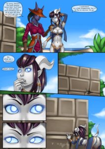 Rating: Explicit Score: 0 Tags: areola areola_slip armor beach blizzard_entertainment blue_eyes bottomless bottomwear breasts butt clothed clothing cloud comic dialogue draenei drgraevling duo e621 english_text female genitals glowing glowing_eyes hat headgear headwear horn horned_humanoid humanoid humanoid_pointy_ears jewelry looking_at_another monara navel not_furry outside peeping plant pointy_ears purple_body purple_skin raised_tail robe seaside skirt sky tail tailed_humanoid tentacles text unconvincing_armor vulva warcraft white_body white_skin User: bunchy7s