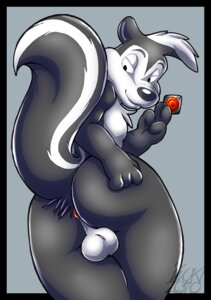 Rating: Explicit Score: 0 Tags: anthro anus backsack balls butt condom e621 genitals holding_condom holding_object inuki looney_tunes male mammal mephitid naturally_unclothed nude nude_anthro nude_male pepe_le_pew presenting presenting_hindquarters raised_tail rear_view sexual_barrier_device skunk solo striped_skunk tail toony unused_condom warner_brothers white_balls wrapped_condom User: bunchy7s