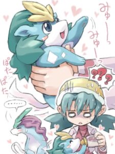 Rating: Safe Score: 0 Tags: 3:4 ambiguous_gender blush bottle canid canine container duo_focus e621 feeding female feral fur generation_2_pokemon good_parenting group hair heart_symbol human kemono kris_(pokemon) legendary_pokemon long_hair low_res mammal milk mimolette mother_(lore) nintendo parent_(lore) pokemon pokemon_(species) question_mark suicune young young_feral User: bunchy7s