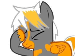 Rating: Safe Score: 0 Tags: big_head e621 equid equine eyes_closed facepalm fan_character feathered_wings feathers feral foxgopher foxgopher_(character) frown fur grey_body grey_fur hair hasbro male mammal my_little_pony mythological_creature mythological_equine mythology nude orange_body orange_feathers orange_fur pegasus short_hair side_view simple_background solo tail toony white_background white_hair wings User: bunchy7s