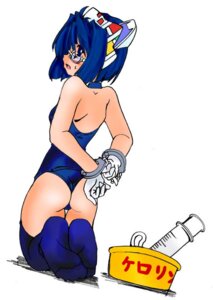 Rating: Questionable Score: 0 Tags: 2chan 2k-tan arms_behind arms_behind_back ass blue_eyes blue_hair bondage bound_wrists bucket casual_one-piece_swimsuit cuffs dutch_angle enema enema_syringe female femsub glasses halterneck handcuffs kneeling legs_bent looking_back one-piece one-piece_swimsuit open_mouth os-tan rule34 sweatdrop swimsuit syringe thighhighs wedgie User: bunchy7s