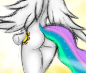 Rating: Explicit Score: 0 Tags: anthro anthrofied butt cutie_mark digital_media_(artwork) e621 equid equine feathered_wings feathers female friendship_is_magic genitals hasbro jrvanesbroek mammal my_little_pony mythological_creature mythological_equine mythology pegasus princess princess_celestia_(mlp) royalty solo tail torso_shot vulva wings User: bunchy7s